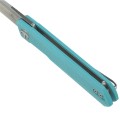 Nóż Bestechman Mini Dundee Tiffany Blue G10, Stonewashed / Satin D2 by Ostap Hel (BMK03C)-4 44265