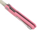 Nóż Bestechman Mini Dundee Pink G10, Stonewashed / Satin D2 by Ostap Hel (BMK03B)-5 44266