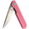 Nóż Bestechman Mini Dundee Pink G10, Stonewashed / Satin D2 by Ostap Hel (BMK03B)-6 44266