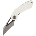 Nóż składany Bestech Bihai White G10, Grey DLC Stonewash/Satin 14C28N by Ostap Hel (BG53E)-1 44271