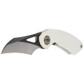 Nóż składany Bestech Bihai White G10, Grey DLC Stonewash/Satin 14C28N by Ostap Hel (BG53E)-2 44271