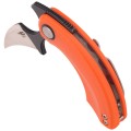 Nóż składany Bestech Strelit Orange G10, Satin/Black Stonewash 14C28N by Ostap Hel (BG52C-2)-4 44272