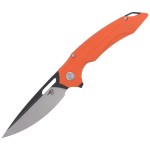 Nóż składany Bestech Ornetta Orange G10 Black/Satin D2 by Grzegorz Grabarski (BG50C)