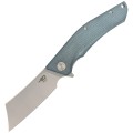 Nóż składany Bestech Cubis Blue Micarta, Stonewashed/Satin D2 (BG42C)-1 44280