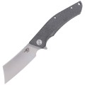 Nóż składany Bestech Cubis Black Micarta, Stonewashed / Satin D2 (BG42A)-1 44282
