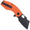 Nóż składany Bestech Lizard Orange G10, Black Stonewashed D2 (BG39D)-3 44284