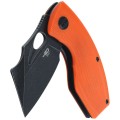 Nóż składany Bestech Lizard Orange G10, Black Stonewashed D2 (BG39D)-6 44284