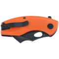 Nóż składany Bestech Lizard Orange G10, Black Stonewashed D2 (BG39D)-7 44284