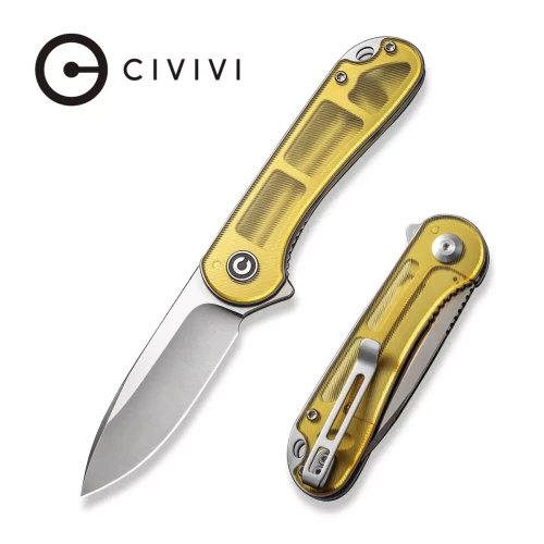 Nóż składany Civivi Elementum Polished Ultem, Satin D2 (C907A-4)-1 44288