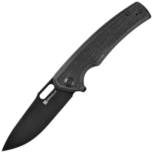 Nóż składany Sencut Vesperon Black Canvas Micarta, Black 9Cr18MoV (S20065-3)-1 44299