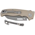 Nóż składany Demko AD20.5 Coyote/Tan G10, Stonewashed Shark Foot 3V (205-3V-SFCT)-7 44311
