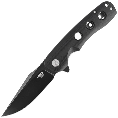 Nóż składany Bestech Arctic Black G10, Black Stonewashed D2 (BG33A-2)-1 44315