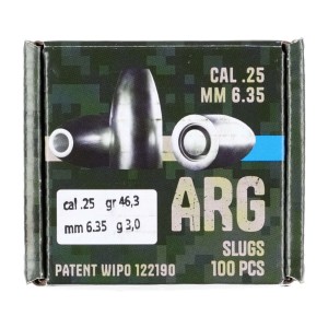 Śrut slug ARG kal.6,35 mm 3,0 g (100szt)