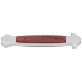 Nóż automatyczny Dulotec OTF Italian Stiletto Wood / Aluminium, Satin 3Cr13MoV (K186A-W)-7 44340