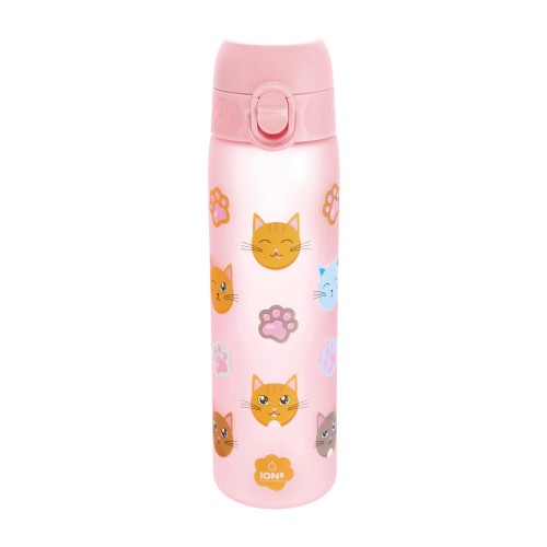 Butelka ION8 500 ml różowa z kotami-1 44342