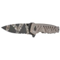 Nóż składany Extrema Ratio Caimano Nero N.A. Ranger LE No 074/250 Tactical Mud Aluminium, Geotech Camo N690 (04.1000.0166/BW/TM)-2 44497
