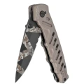 Nóż składany Extrema Ratio Caimano Nero N.A. Ranger LE No 073/250 Tactical Mud Aluminium, Geotech Camo N690 (04.1000.0166/BW/TM)-6 44498