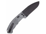 Nóż składany Extrema Ratio RAO C Tactical Grey Aluminium, Black N690 (04.1000.0176/BLK/GRY)