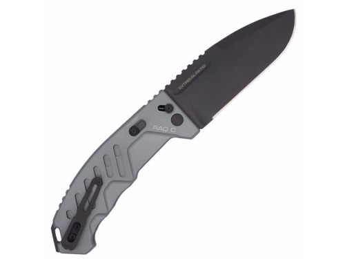 Nóż składany Extrema Ratio RAO C Tactical Grey Aluminium, Black N690 (04.1000.0176/BLK/GRY)-1 44512