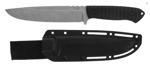 Nóż Za-Pas Expendable Black Toxic G10, Acid Stonewashed NMV (EXT-ST-G10-BL)-1 44535
