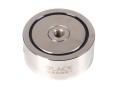 Magnes neodymowy do poszukiwań Black Magnet F120x2 podwójny-1 44544