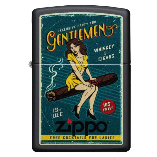 Zapalniczka Zippo Cygaro i Dziewczyna-1 44582