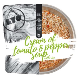 Żywność liofilizowana LyoFood Zupa krem pomidorowo-paprykowy z ryżem 370 g