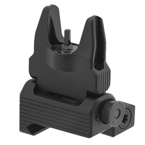 Przeziernik muszka składana Leapers UTG Accu-Sync Spring-loaded AR15 przednia, czarna-1 44602