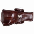 Kabura Sheriff do rewolweru czarnoprochowego 5,5" otwarta brązowa(skóra naturalna)-2 44619