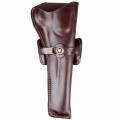Kabura Sheriff do rewolweru czarnoprochowego 8" otwarta brązowa (skóra naturalna)-1 44622