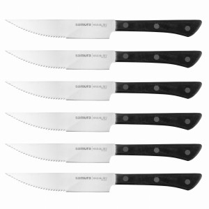 Zestaw 6 noży do steków Samura Harakiri