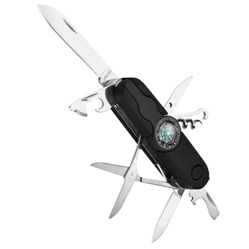 Scyzoryk Azymut Izeron czarny z kaburą-1 44642