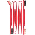 Zestaw szczotek i skrobaków do czyszczenia broni Real Avid Accu-Grip Picks &amp; Brushes-1 44665