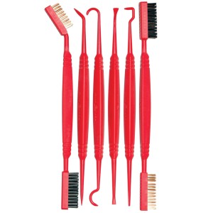 Zestaw szczotek i skrobaków do czyszczenia broni Real Avid Accu-Grip Picks & Brushes