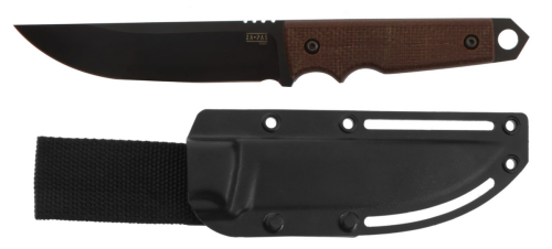 Nóż Za-Pas Urban Tactic Brown Micarta, Black Cerakote NMV (UT-CE-M-BR)-1 44729