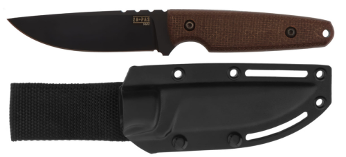 Nóż Za-Pas Handie Brown Micarta, Black Cerakote NMV (HAN-CE-M-BR)-1 44731