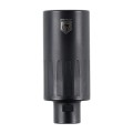 Tłumik stalowy Gommander Tactinox 9 S PCC DT nienasuwany, TBO.9122_3-1_2X36TPI-BK, 49 mm czarny, produkt cywilny-3 44756