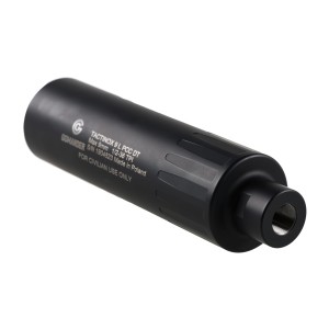 Tłumik stalowy Gommander Tactinox 9 L PCC DT nienasuwany, TBO.9140_2-2X36TPI--BK, 49 mm czarny, produkt cywilny