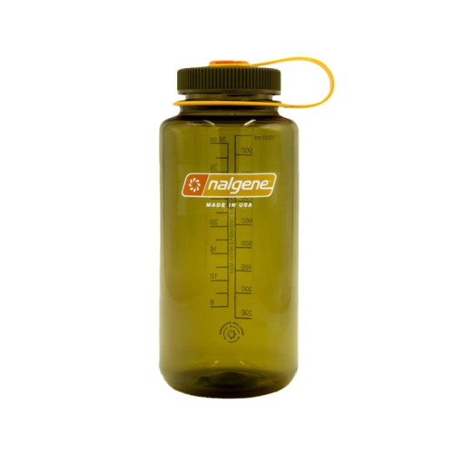 Butelka Nalgene Wide Mouth 1 l oliwkowa z szerokim wlewem-1 44769