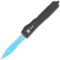 Nóż automatyczny OTF Microtech Ultratech D/E Jedi Knight Signature Black Aluminum, Blue P/S M390 by Tony Marfione (122-2JK)-1 44791
