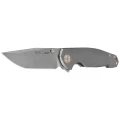 Nóż składany Viper Katla Stonewashed Titanium, Stonewashed M390 by Jesper Voxnaes (V5982TI)-2 44803