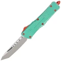 Nóż automatyczny OTF Microtech Combat Troodon T/E Bounty Hunter Signature Distressed Green Aluminium, Apocalyptic M390 by Tony Marfione (144-10BH)-1 44820