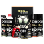 Duży zestaw RifleCX Hunter Set do konserwacji broni myśliwskiej. Pudełko prezentowe. Box