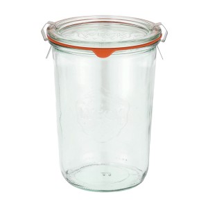 Słoik Weck Mold z pokrywką, uszczelką i 2 zapinkami 850 ml, 6 szt