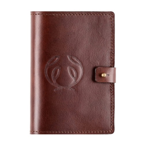 Etui na paszport Chevalier Leather Brown-1 44877