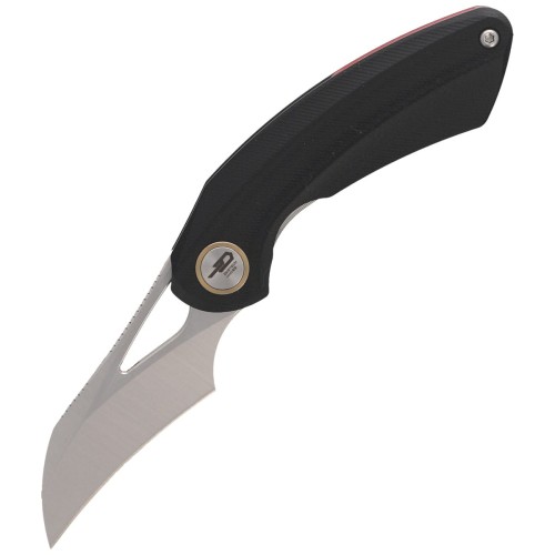 Nóż składany Bestech Bihai Black G10, Stonewash/Satin 14C28N by Ostap Hel (BG53A-1)-1 44915