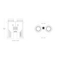 Lornetka z dalmierzem Hawke Frontier LRF 1800 8x42-4 45083