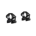 Montaż lunety Hawke Precision Steel średni 1" Weaver z dźwignią-1 45166