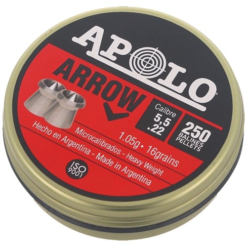 Śrut Apolo Arrow Heavy 5.5mm, 250szt (E 19941)-1 45330