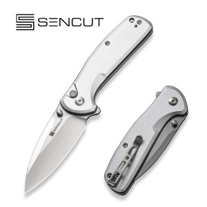 Nóż składany Sencut ArcBlast Silver Aluminium Satin 9Cr18MoV (S22043B-2)